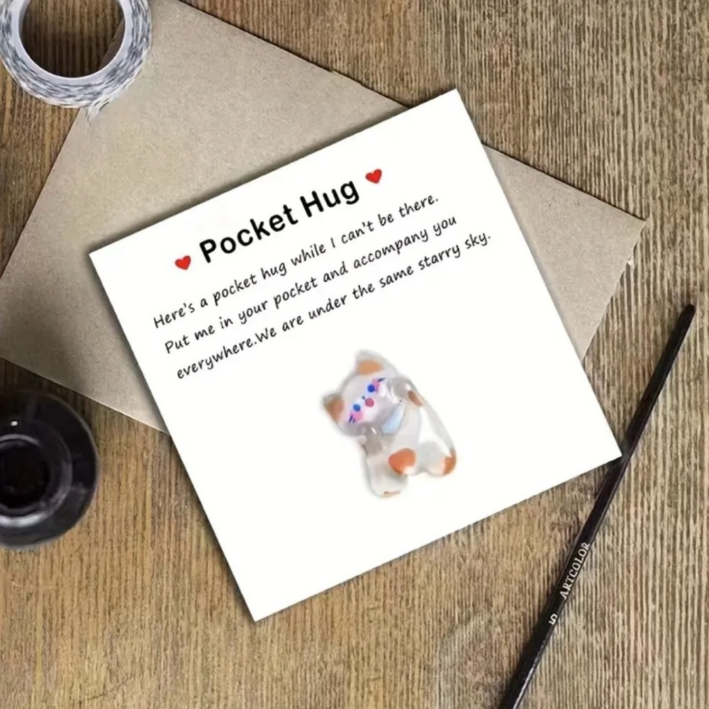 Cute Kitten “Pocket Hug”